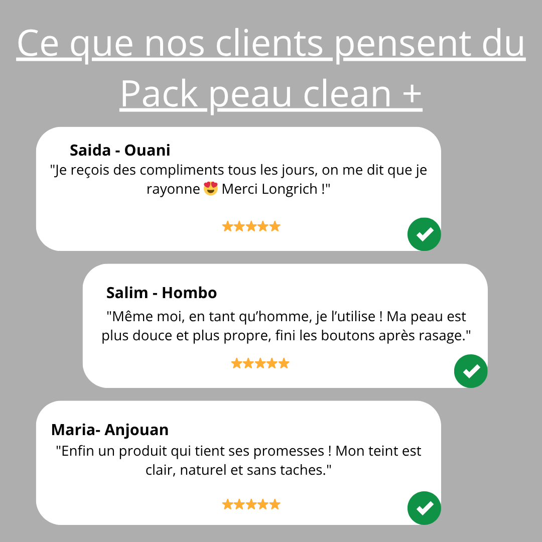 Pack Peau Clean +