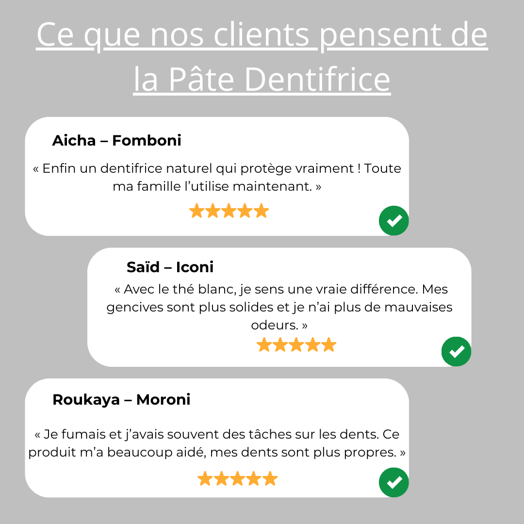 Pâte Dentifrice Longrich au Thé Blanc 200g