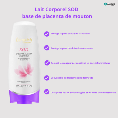 🌸 Lait Corporel SOD Longrich