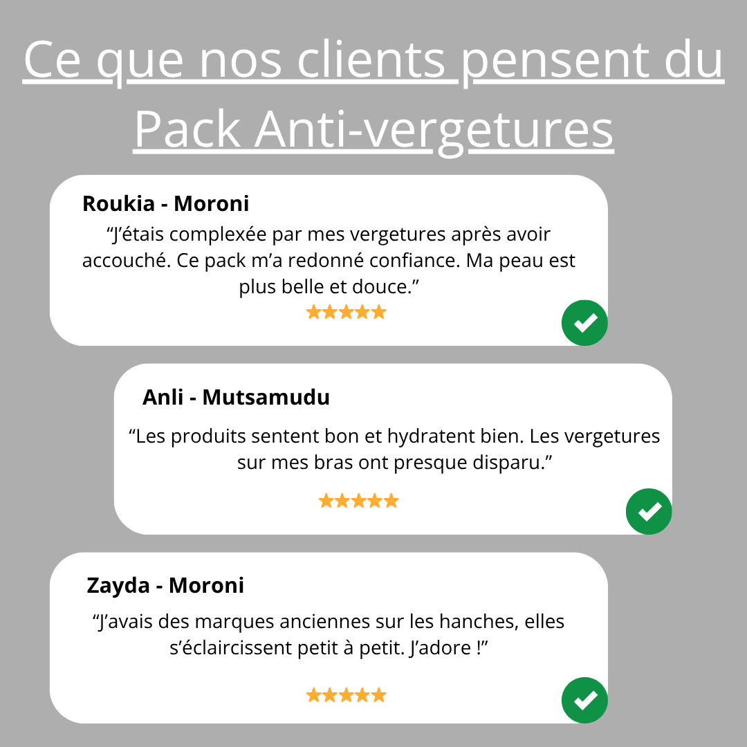 Pack Anti-vergetures