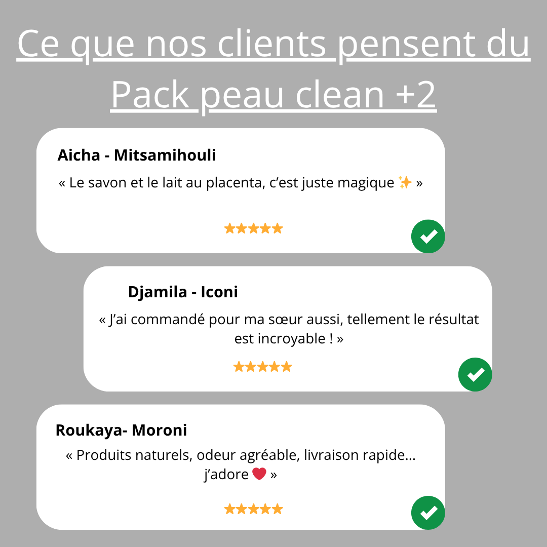 Pack Peau Clean +2