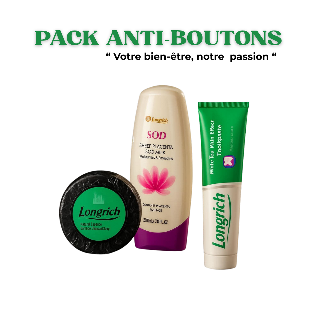 Pack Anti-Boutons Longrich