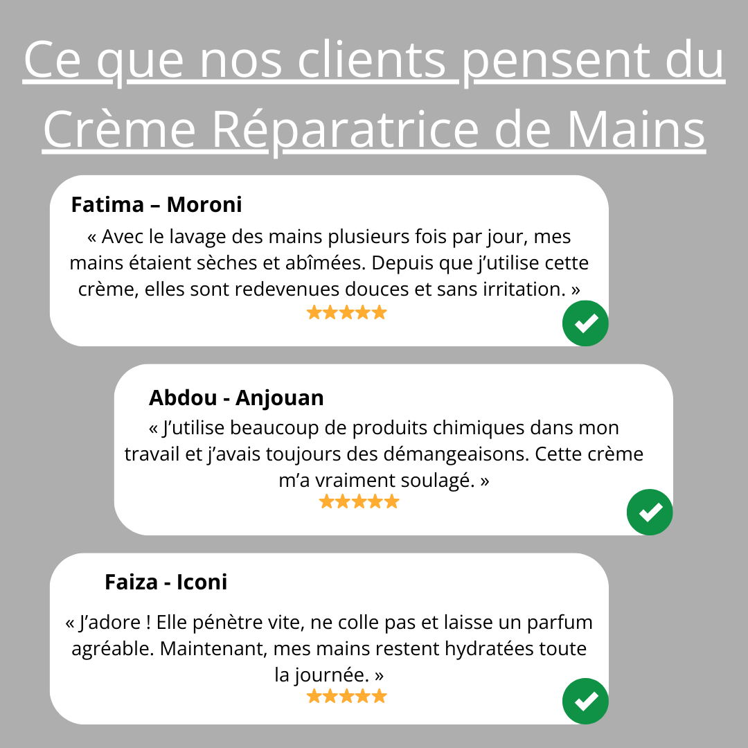 Crème Réparatrice de Mains Longrich