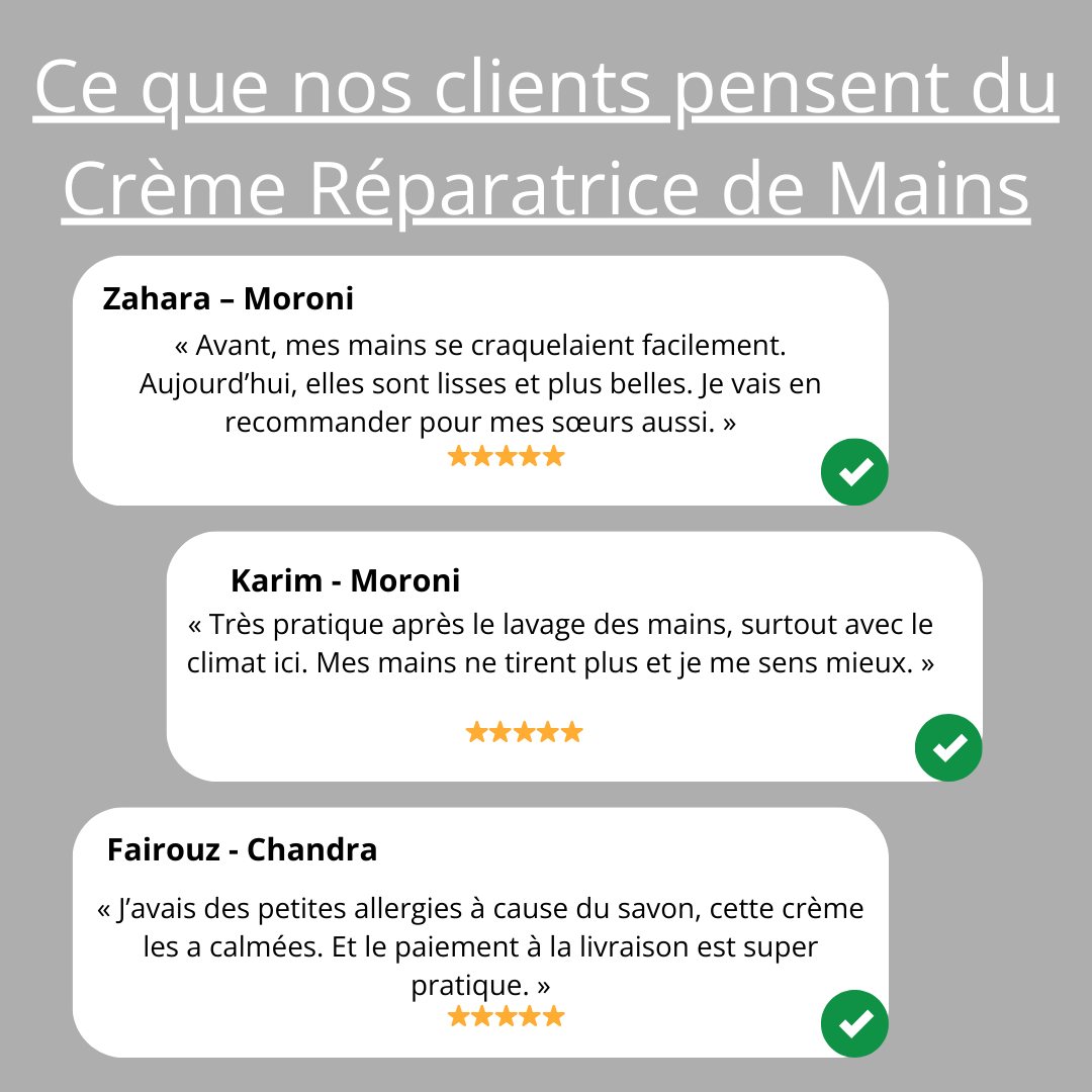 Crème Réparatrice de Mains Longrich