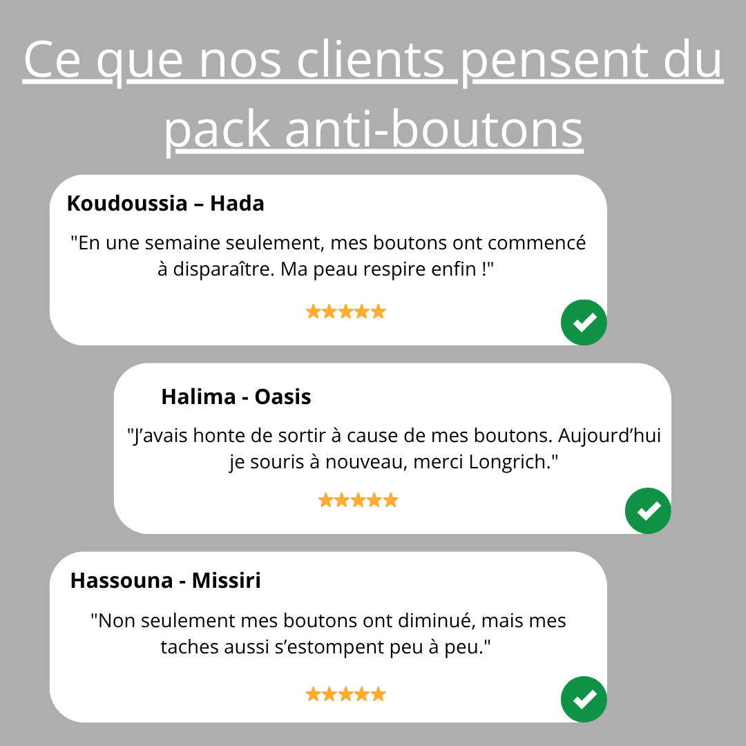 Pack Anti-Boutons Longrich