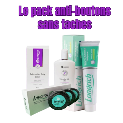 Pack anti-boutons sans taches