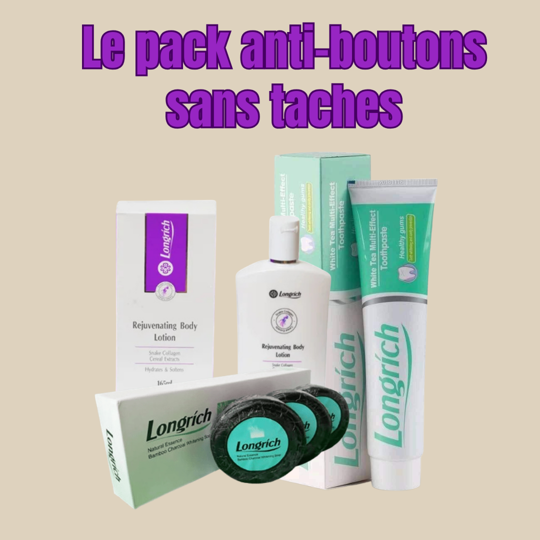Pack anti-boutons sans taches