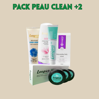 Pack Peau Clean +2