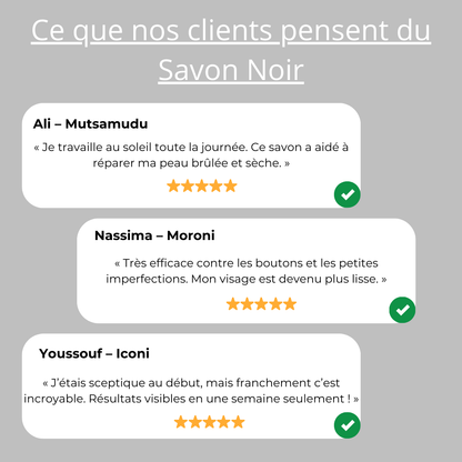 Savon Longrich au Charbon de Bambou