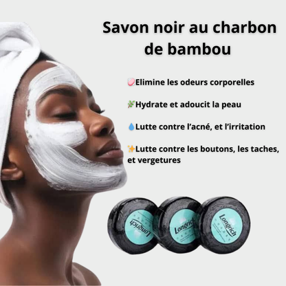 Savon Longrich au Charbon de Bambou