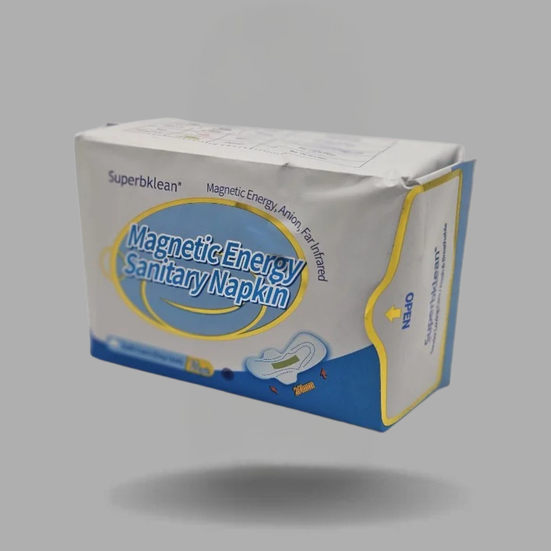 Serviette Hygiénique Bleue Longrich