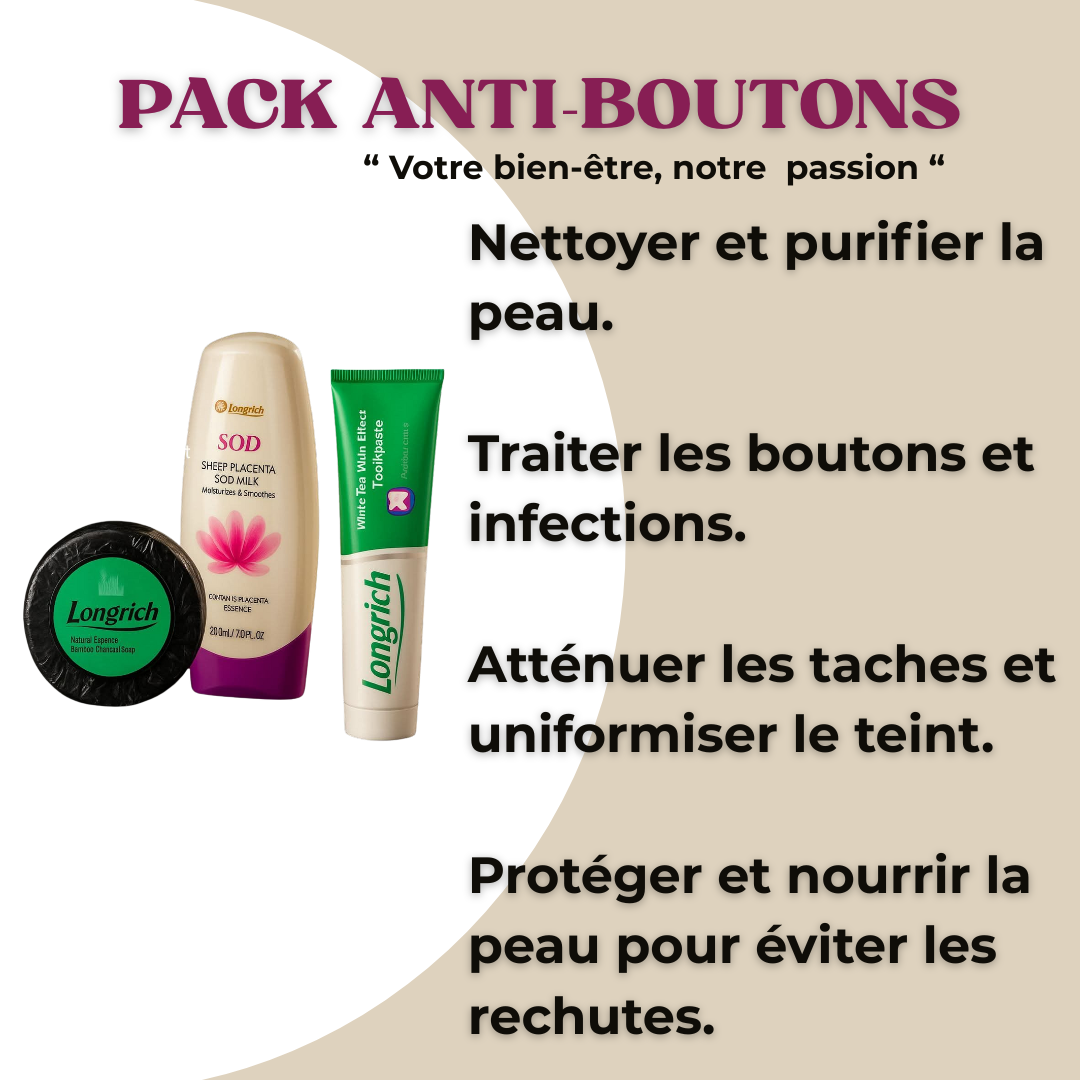 Pack Anti-Boutons Longrich