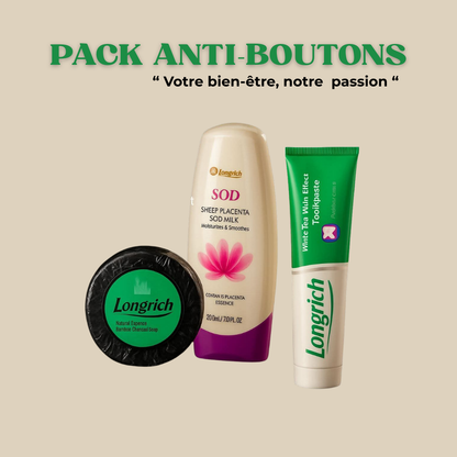 Pack Anti-Boutons Longrich