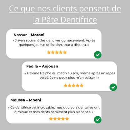 Pâte Dentifrice Longrich au Thé Blanc 100g