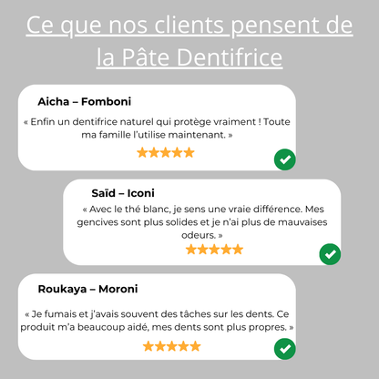 Pâte Dentifrice Longrich au Thé Blanc 100g